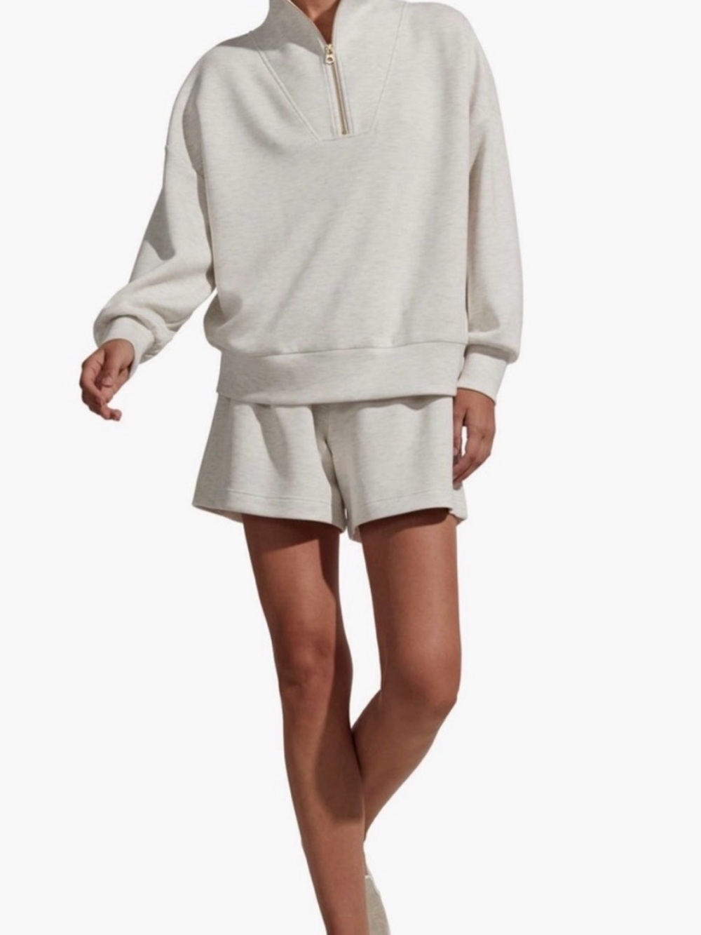EUC Size M Varley Hawley Women's Half-Zip Pullover half zip Sweatshirt - Picture 2 of 13